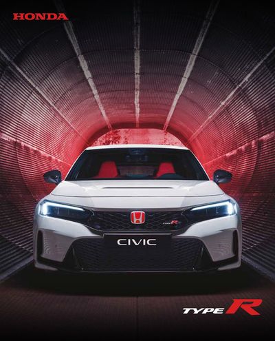 Μηχανοκίνηση προσφορές σε Άργος | Φυλλάδιο Civic Type R σε Honda | 31/5/2024 - 31/5/2025