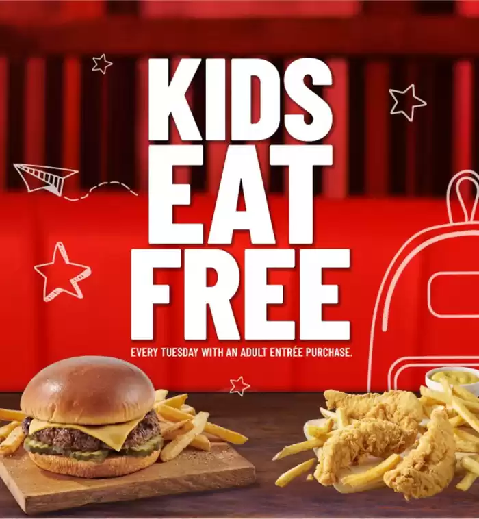 Κατάλογος TGI FRIDAY'S | Kids eat free  | 15/10/2024 - 3/11/2024