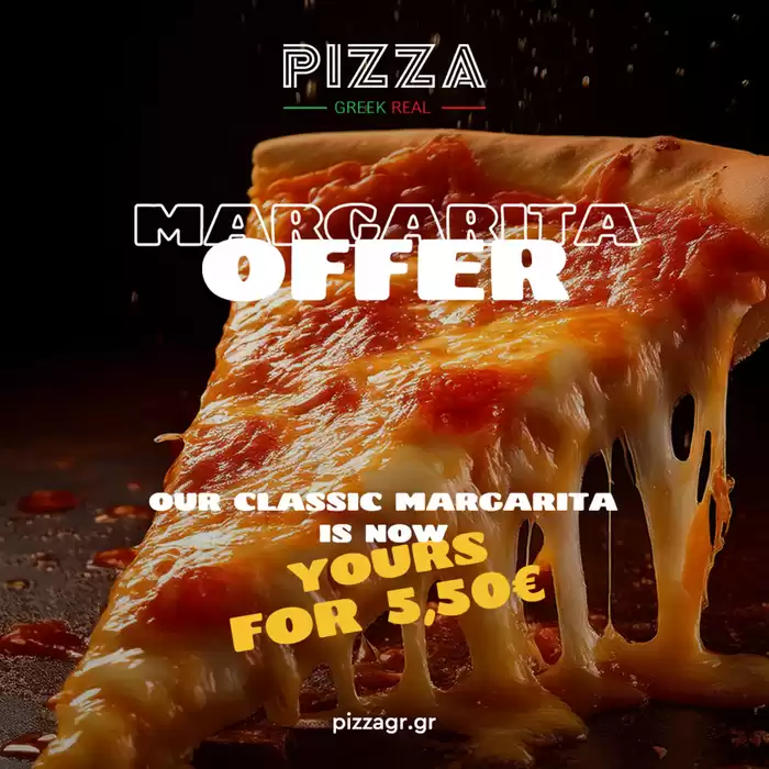 Κατάλογος Pizza.gr σε Μαρούσι | Margarita offer  | 12/11/2024 - 27/11/2024