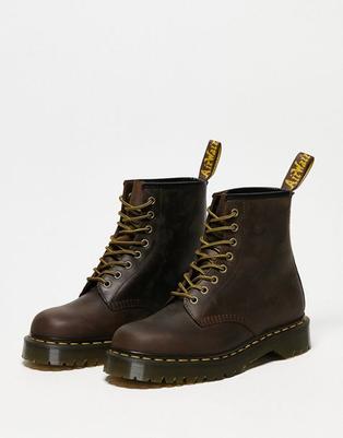 Προσφορά Dr Martens 1460 Bex 8 eye boots in dark brown leather για 114€ σε Asos