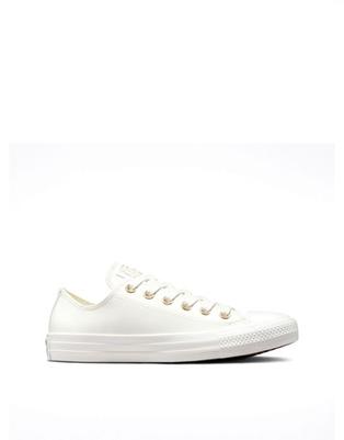 Προσφορά Converse Chuck taylor all star mono white in vintage white/vintage white για 65€ σε Asos