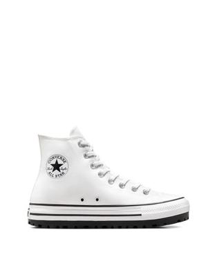 Προσφορά Converse Chuck taylor all star city trek in white/black/white για 80€ σε Asos