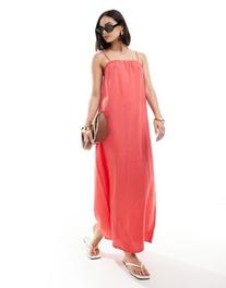 Προσφορά Vero Moda strappy maxi dress in poppy red για 36€ σε Asos
