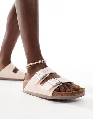 Προσφορά Birkenstock Arizona vegan sandals in pink για 90€ σε Asos