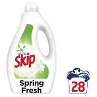 Προσφορά Skip Υγρό Πλυντηρίου Ρούχων Spring Fresh 28 Μεζούρες 1,4 lt για 6€ σε Χαλκιαδάκης