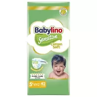 Προσφορά Babylino Sensitive Πάνες Βρεφών Ν5+ Junior Plus 12-17 kg 42 Τεμάχια για 10€ σε Χαλκιαδάκης