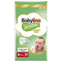 Προσφορά Babylino Sensitive Πάνες Βρεφών Ν4 Maxi 8-13 kg 50 Τεμάχια για 10€ σε Χαλκιαδάκης