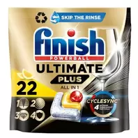 Προσφορά Finish Ultimate Plus All In 1 Κάψουλες Πλυντηρίου Πιάτων Λεμόνι 22 Τεμάχια για 6,92€ σε Χαλκιαδάκης