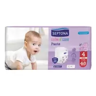 Προσφορά Septona Calm N' Care Πάνες Βρεφών Maxi Ν4 7-13 kg 48 Τεμάχια για 10,98€ σε Χαλκιαδάκης