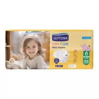 Προσφορά Septona Calm N' Care Πάνες Βρεφών Extra Large Ν6 13-20 kg 38 Τεμάχια για 9,98€ σε Χαλκιαδάκης