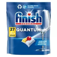 Προσφορά Finish Quantum All In 1 Κάψουλες Πλυντηρίου Πιάτων Λεμόνι 27 Τεμάχια για 6,53€ σε Χαλκιαδάκης