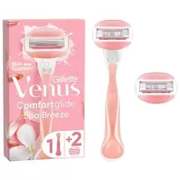 Προσφορά Gillette Venus Ξυριστική Μηχανή Comfortglide Spa Breeze + 2 Ανταλλακτικά για 7,79€ σε Χαλκιαδάκης