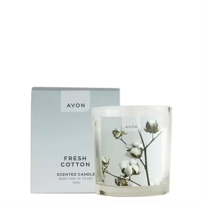 Προσφορά Κερί σε Βάζο Fresh Cotton. για 8,99€ σε AVON