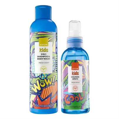 Προσφορά Σετ Avon Kids με Δροσερό Άρωμα (2 τεμ.). για 8,99€ σε AVON