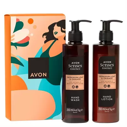 Προσφορά Σετ Δώρου Senses Essence Geranium Leaf & Orange. για 10,99€ σε AVON