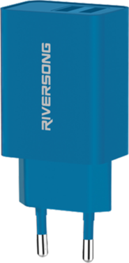Προσφορά Riversong Travel Adapter SafeKub D2 2.4A Dual USB για 9,99€ σε Vodafone