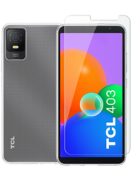 Προσφορά Vivid Set TPU Case + Tempered Glass TCL 403 Transparent για 12,98€ σε Vodafone