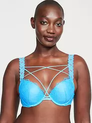 Προσφορά Rose Lace & Grommet Push-Up Bra για 17,05€ σε Victoria's Secret