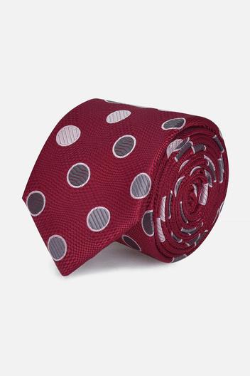 Προσφορά Ανδρική Γραβάτα Με Δίχρωμους Κύκλους για 13,3€ σε Berto Lucci