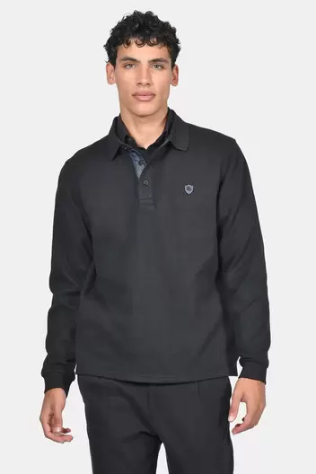 Προσφορά Ανδρική Μακρυμάνικη Μπλούζα Polo Normal Fit για 39,99€ σε Berto Lucci