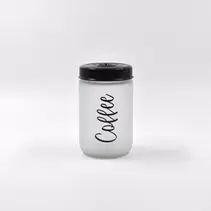 Προσφορά Γυάλινο Βαζάκι Coffee 660 μλ. για 2,5€ σε Vicko