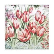 Προσφορά Χαρτοπετσέτες Tulip blossom 33x33 εκ. 20 τεμάχια για 1,5€ σε Vicko