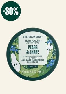Προσφορά Pears & Share Body Yogurt για 8,4€ σε The Body Shop
