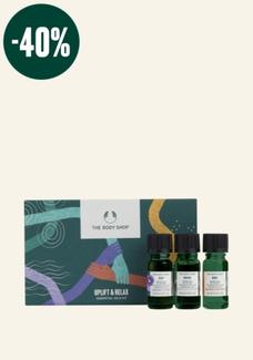 Προσφορά Uplift & Relax Essential Oils Kit για 33€ σε The Body Shop