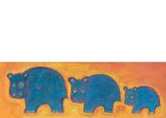 Προσφορά IG 2309 Famille Hippopotame Bleus για 57,93€ σε BIZART GALLERIES