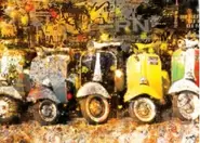 Προσφορά KS 94E4 Retro Vespas για 27,03€ σε BIZART GALLERIES