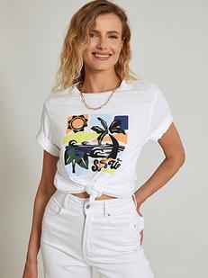 Προσφορά Unisex T-shirt surf για 8,7€ σε Celestino