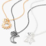 Προσφορά Best Friends Mixed Metal Cosmic Pendant Necklaces - 3 Pack για 6€ σε Claire's