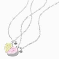 Προσφορά Best Friends Lime & Grapefruit Heart Pendant Necklaces - 2 Pack για 6€ σε Claire's