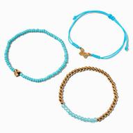Προσφορά Butterfly & Heart Turquoise Beaded Bracelet Set - 3 Pack για 4,99€ σε Claire's