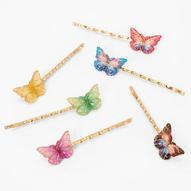 Προσφορά Gold Jewel Tone Butterfly Hair Pins - 6 Pack για 4€ σε Claire's