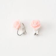 Προσφορά Silver Glitter Rose Clip On Stud Earrings - Pink για 3,2€ σε Claire's