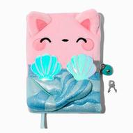 Προσφορά Mermaid Cat Plush Lock Diary για 11,99€ σε Claire's