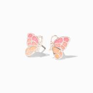 Προσφορά Silver-tone UV Color-Changing Glitter Butterfly Stud Earrings για 3,2€ σε Claire's