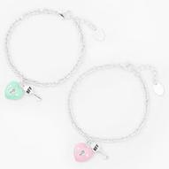 Προσφορά Best Friends Heart Lock Charm Bracelets - 2 Pack για 3,99€ σε Claire's