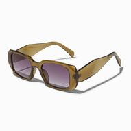 Προσφορά Translucent Dark Olive Chunky Frame Sunglasses για 8,99€ σε Claire's