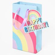 Προσφορά Happy Birthday Rainbow Gift Bag - Small για 2€ σε Claire's