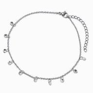 Προσφορά Silver-tone Cubic Zirconia Confetti Chain Anklet για 10,19€ σε Claire's
