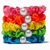Προσφορά Claire's Club Neon Rainbow Pearl Scrunchies - 6 Pack για 3,2€ σε Claire's