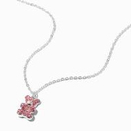 Προσφορά Pink Rhinestone Teddy Bear Pendant Necklace για 3,2€ σε Claire's