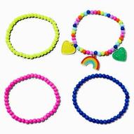 Προσφορά Claire's Club Rainbow Seed Bead Stretch Bracelets - 4 Pack για 3,99€ σε Claire's