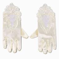 Προσφορά Claire's Club Special Occasion White Satin Embroidered Gloves - 1 Pair για 5,99€ σε Claire's