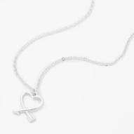 Προσφορά Silver-tone Arrow Heart Pendant Necklace για 2,99€ σε Claire's