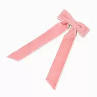 Προσφορά Blush Pink Long Tail Hair Bow Clip για 6,49€ σε Claire's