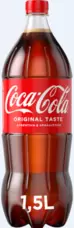 Προσφορά Coca-Cola 1,5lt για 2,6€ σε Domino's Pizza