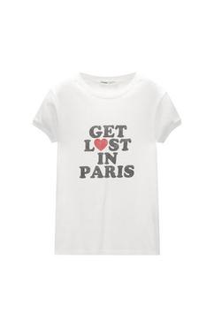 Προσφορά Μπλούζα Paris με καρδιά για 9,99€ σε Pull & Bear